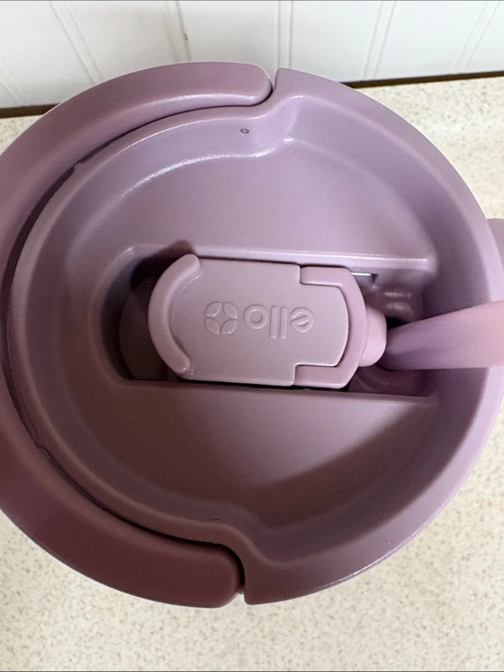 Ello 40 oz.  Travel Mug with Straw - Matte Lavender - Picture 4 of 8